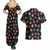 Devil Fruits Couples Matching Summer Maxi Dress and Hawaiian Shirt One Piece