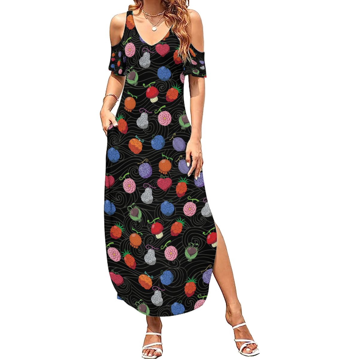 Devil Fruits Summer Maxi Dress One Piece