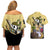 Usopp - One Piece Couples Matching Off Shoulder Short Dress and Hawaiian Shirt Anime Style