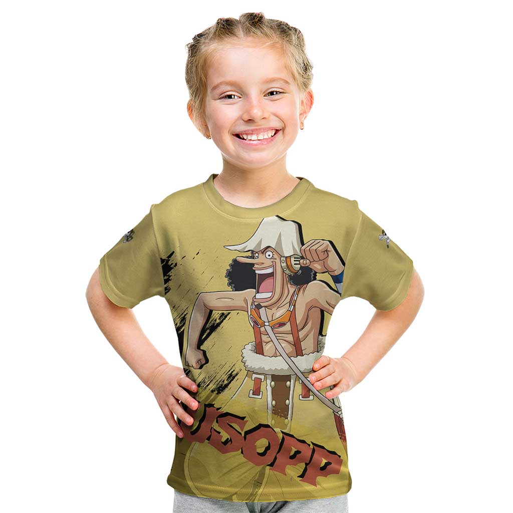 Usopp - One Piece Kid T Shirt Anime Style