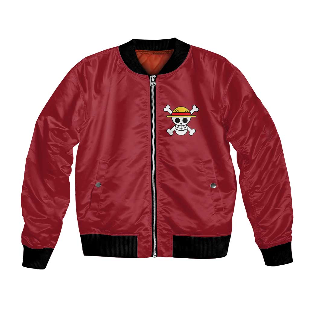 Monkey D. Luffy - One Piece Bomber Jacket Anime Uniform Style