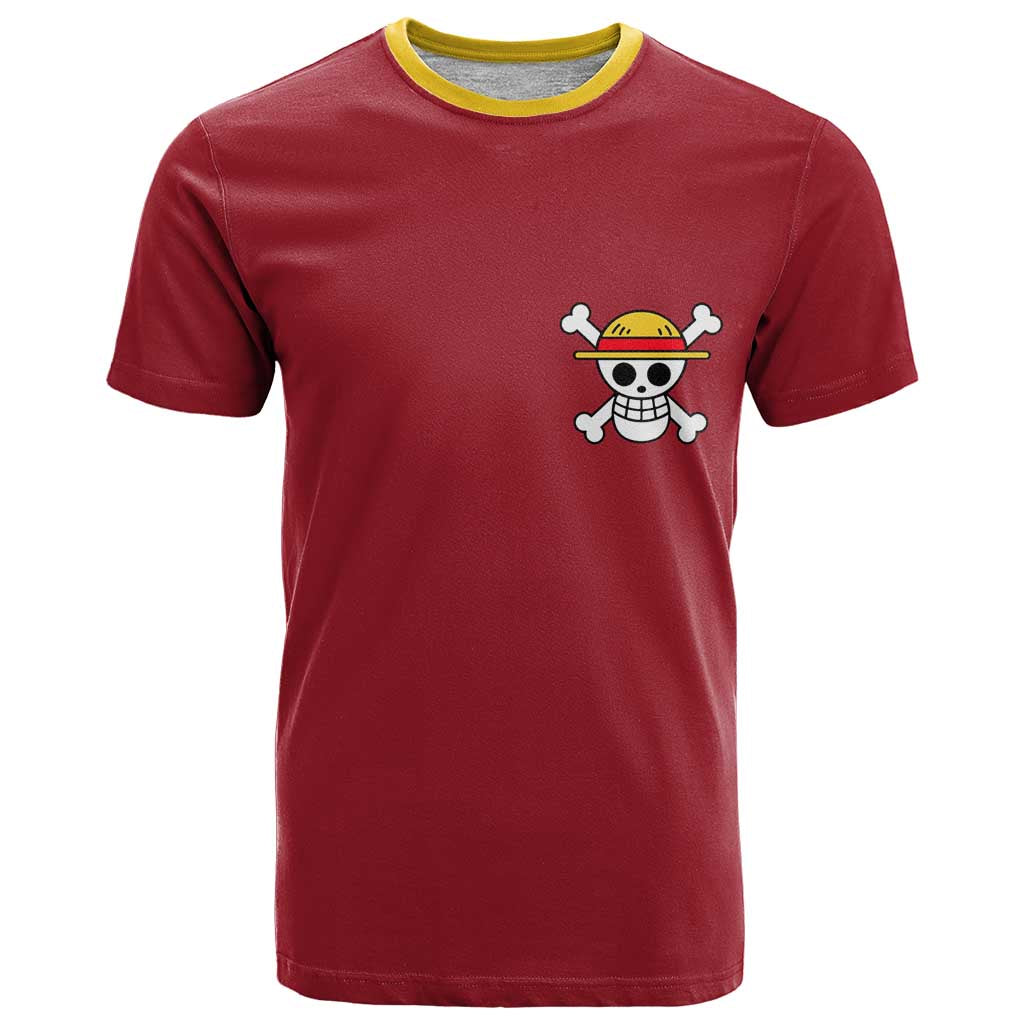 Monkey D. Luffy - One Piece T Shirt Anime Uniform Style