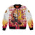 Kyojuro Rengoku - Demon Slayer Bomber Jacket Anime Mix Pattern Style