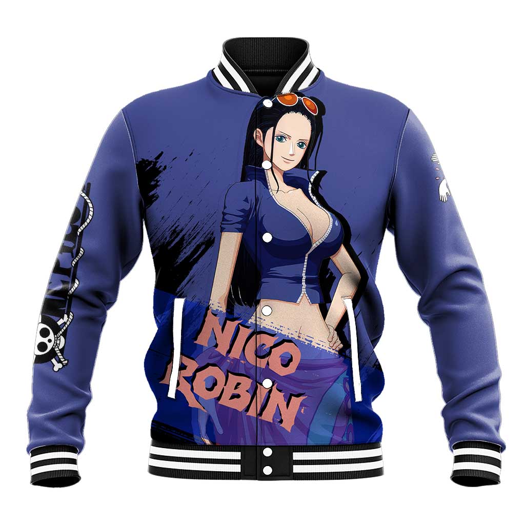 Nico Robin - One Piece Baseball Jacket Anime Style