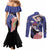 Nico Robin - One Piece Couples Matching Mermaid Dress and Long Sleeve Button Shirt Anime Style