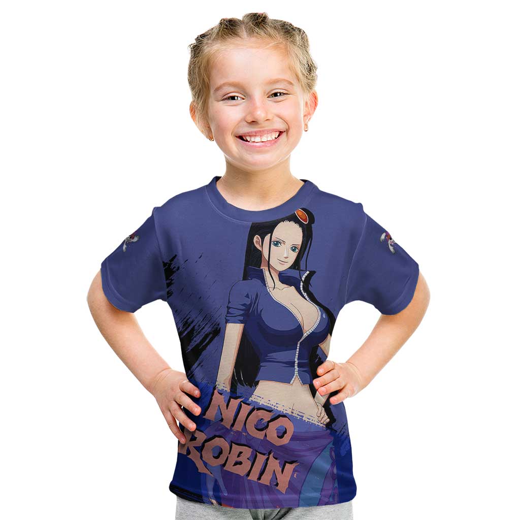 Nico Robin - One Piece Kid T Shirt Anime Style