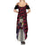 Doma - Demon Slayer Summer Maxi Dress Anime Mix Pattern Style