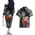 Goku Kid - Dragon Ball Couples Matching Off The Shoulder Long Sleeve Dress and Hawaiian Shirt Anime Mix Manga Style