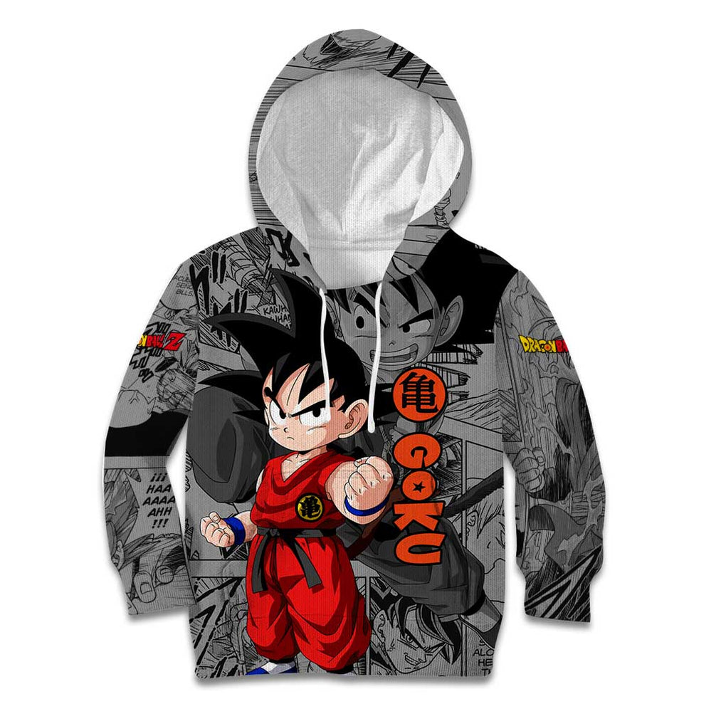 Goku Kid - Dragon Ball Kid Hoodie Anime Mix Manga Style