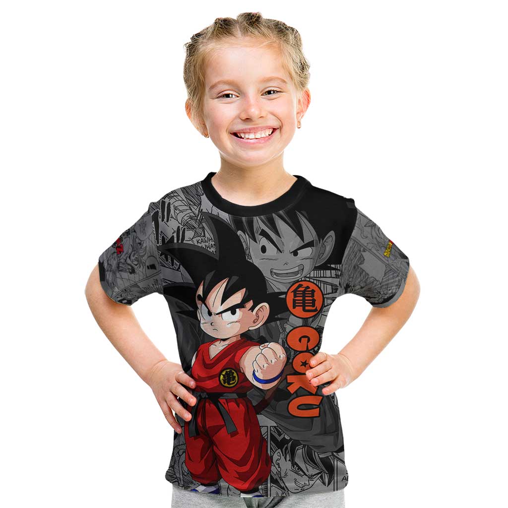 Goku Kid - Dragon Ball Kid T Shirt Anime Mix Manga Style