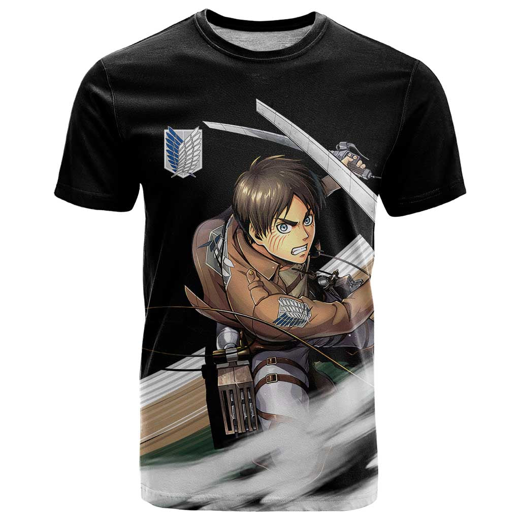 Eren Yeager - Attack On Titan T Shirt Anime Style