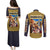 Gilgamesh Fate Series Couples Matching Puletasi and Long Sleeve Button Shirt Anime Style