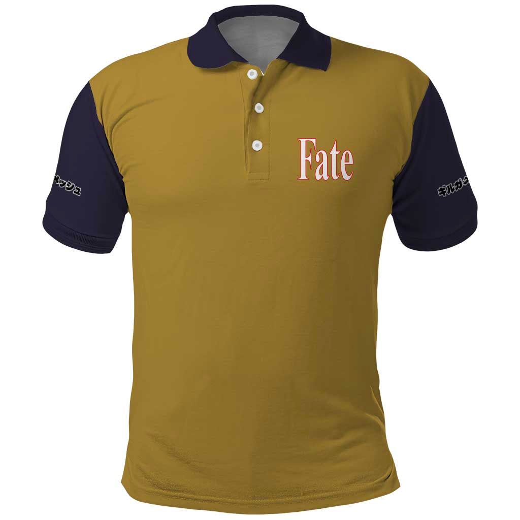 Gilgamesh Fate Series Polo Shirt Anime Style