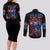 i-have-3-sides-3-skulls-couples-matching-long-sleeve-bodycon-dress-and-long-sleeve-button-shirt