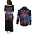 i-have-3-sides-3-skulls-couples-matching-puletasi-dress-and-long-sleeve-button-shirt