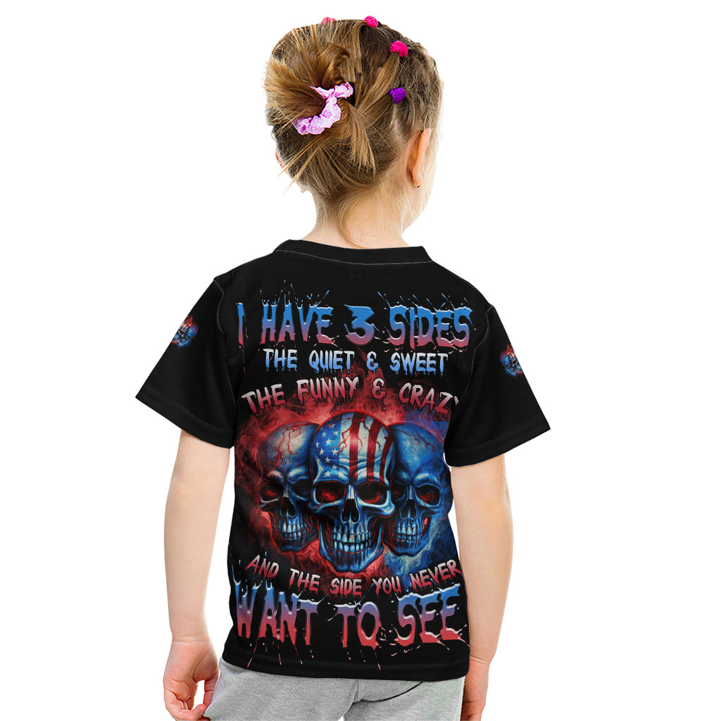 i-have-3-sides-3-skulls-kid-t-shirt