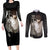 L Lawliet - Death Note Couples Matching Long Sleeve Bodycon Dress and Long Sleeve Button Shirt