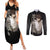 L Lawliet - Death Note Couples Matching Summer Maxi Dress and Long Sleeve Button Shirt