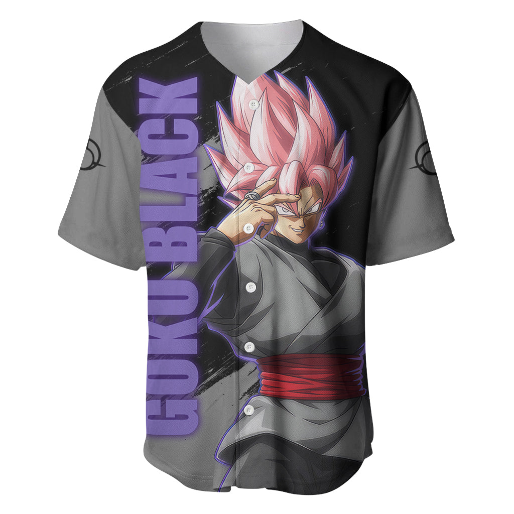 Goku Black Rose Baseball Jersey