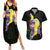 Cyberpunk David Martinez Couples Matching Summer Maxi Dress and Hawaiian Shirt