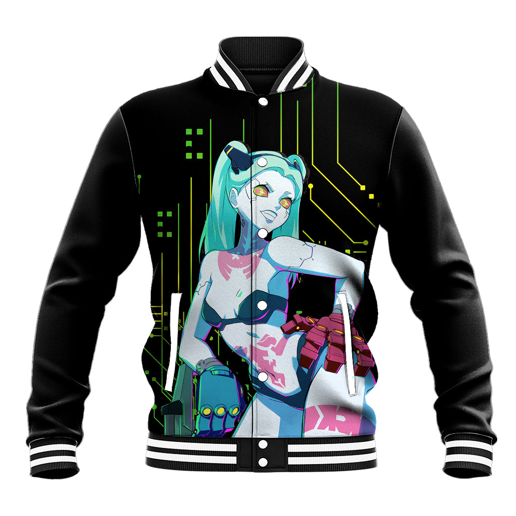 Cyberpunk Rebecca Baseball Jacket