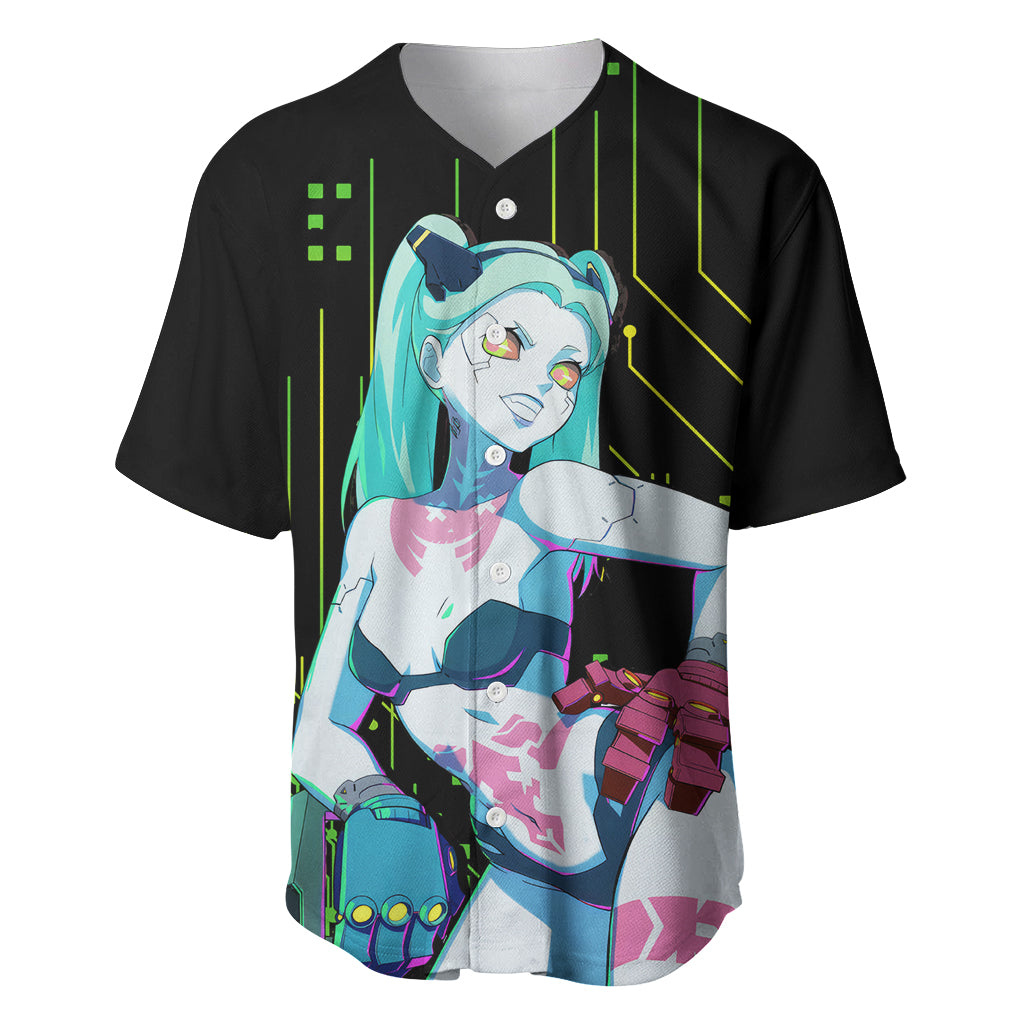 Cyberpunk Rebecca Baseball Jersey