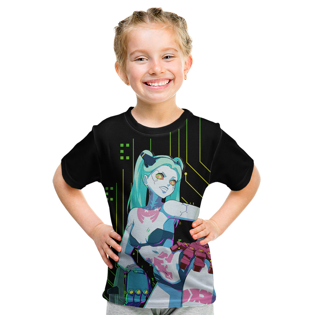 Cyberpunk Rebecca Kid T Shirt