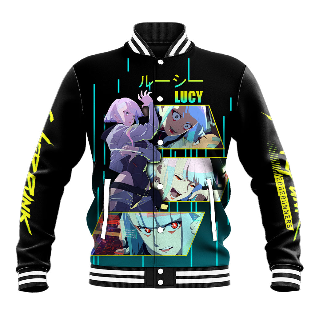 Cyberpunk Lucy Baseball Jacket