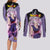 Gohan Beast - Dragon Ball Couples Matching Long Sleeve Bodycon Dress and Long Sleeve Button Shirt