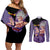 Gohan Beast - Dragon Ball Couples Matching Off Shoulder Short Dress and Long Sleeve Button Shirt