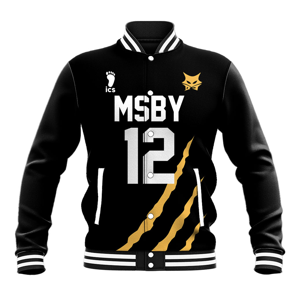 Kotaro Bokuto - Number 12 MSBY Anime Baseball Jacket