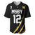 Kotaro Bokuto - Number 12 MSBY Anime Baseball Jersey