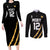 Kotaro Bokuto - Number 12 MSBY Anime Couples Matching Long Sleeve Bodycon Dress and Long Sleeve Button Shirt