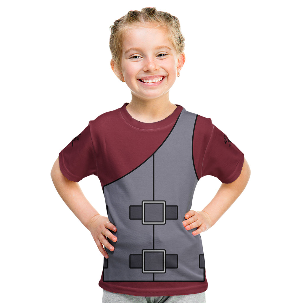 Gaara Uniform Kid T Shirt