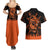 Nine Tailed Beasts Kurama - For Fans Couples Matching Summer Maxi Dress and Hawaiian Shirt