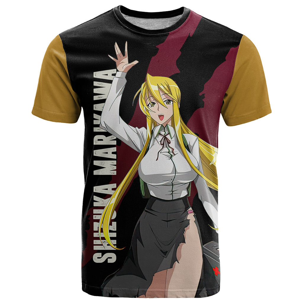 Shizuka Marikawa T Shirt Highschool Of Dead