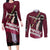 Dracule Mihawk - One Piece Couples Matching Long Sleeve Bodycon Dress and Long Sleeve Button Shirt Anime Style