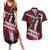 Dracule Mihawk - One Piece Couples Matching Summer Maxi Dress and Hawaiian Shirt Anime Style