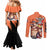 Portgas D.Ace - One Piece Couples Matching Mermaid Dress and Long Sleeve Button Shirt Anime Style