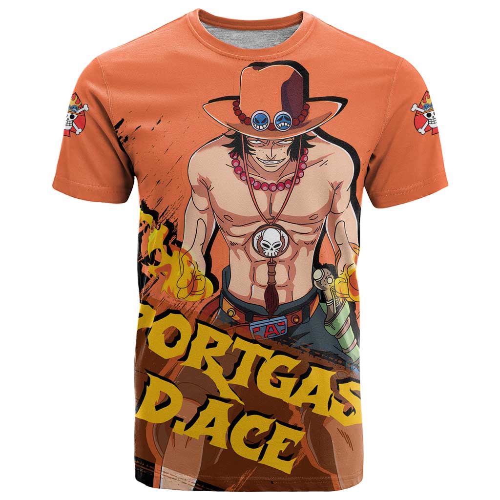 Portgas D.Ace - One Piece T Shirt Anime Style