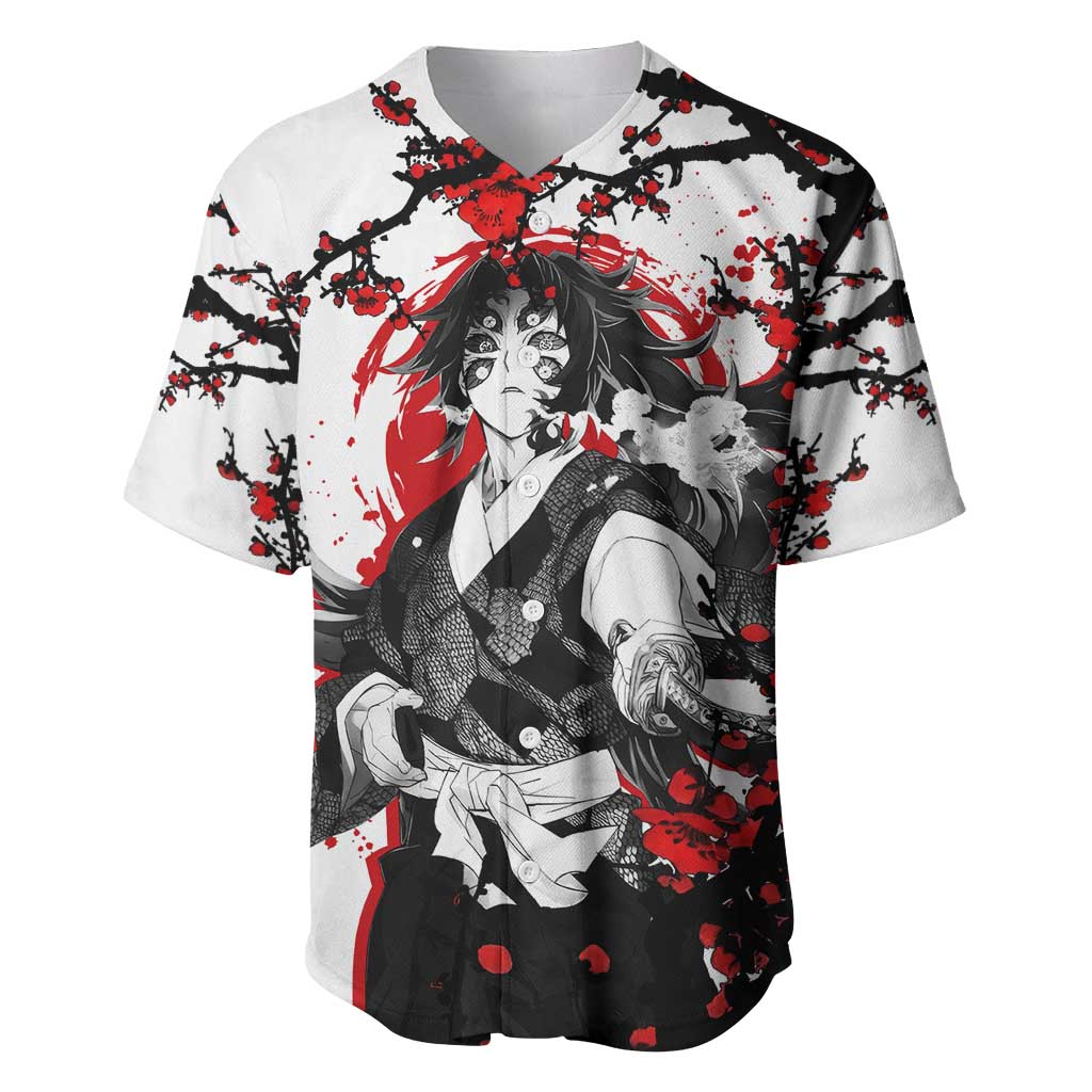 Kokushibo - Demon Slayer Baseball Jersey Anime Japan Style