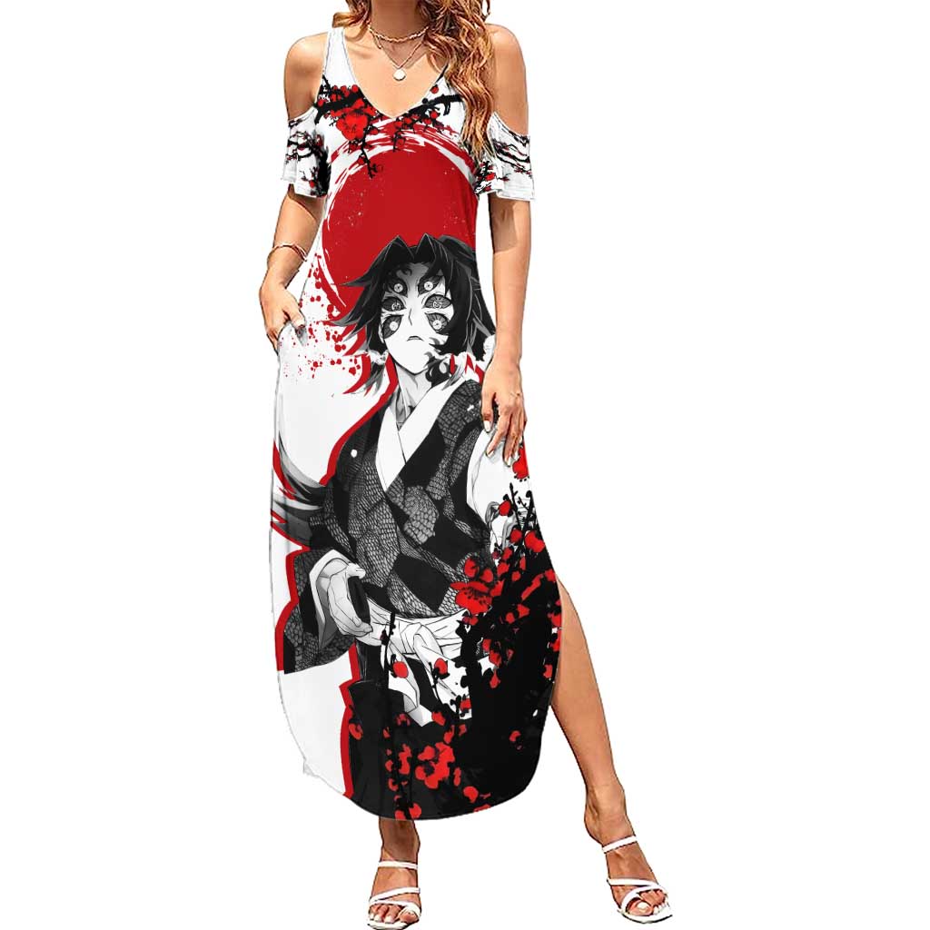 Kokushibo - Demon Slayer Summer Maxi Dress Anime Japan Style