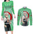 Sanemi Shinazugawa - Demon Slayer Couples Matching Long Sleeve Bodycon Dress and Long Sleeve Button Shirt Anime Mix Pattern Style