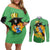 Brook - One Piece Couples Matching Off Shoulder Short Dress and Long Sleeve Button Shirt Anime Style