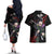 Shinazugawa Genya - Demon Slayer Couples Matching Off The Shoulder Long Sleeve Dress and Hawaiian Shirt Anime Japan Style