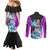 Marco - One Piece Couples Matching Mermaid Dress and Long Sleeve Button Shirt Anime Style