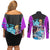 Marco - One Piece Couples Matching Off Shoulder Short Dress and Long Sleeve Button Shirt Anime Style