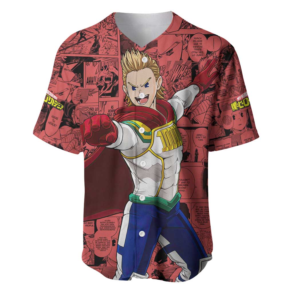 Mirio Toogata - My Hero Academia Baseball Jersey Anime Mix Manga Style