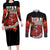 AOT Giant Titan - Attack On Titan Couples Matching Long Sleeve Bodycon Dress and Long Sleeve Button Shirt Anime Style