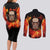 AOT Giant Titan - Attack On Titan Couples Matching Long Sleeve Bodycon Dress and Long Sleeve Button Shirt Anime Style